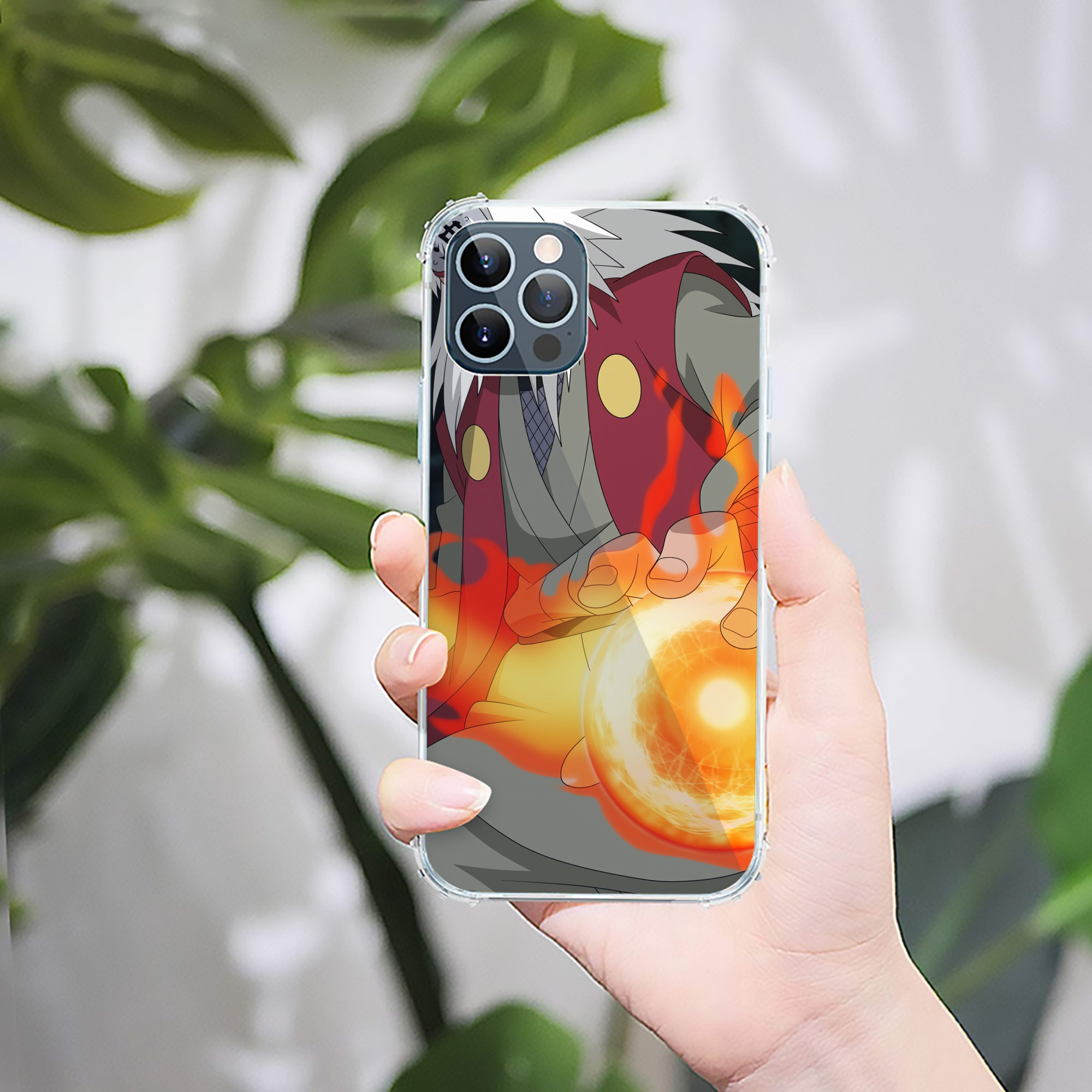 （画像用） NARUTO -ナルト- NARUTO -ナルト- 疾風伝 【iPhone 12シリーズ対応】透明スマホケース（クリアソフトケース）